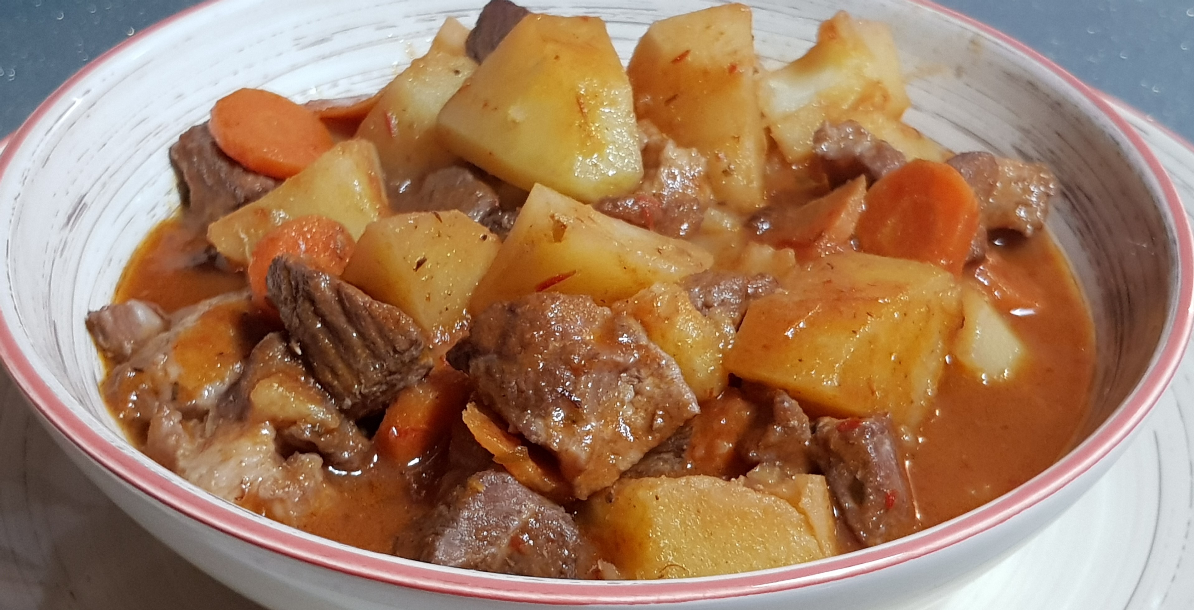 ¿qué es el estofado casero de carne de ternera