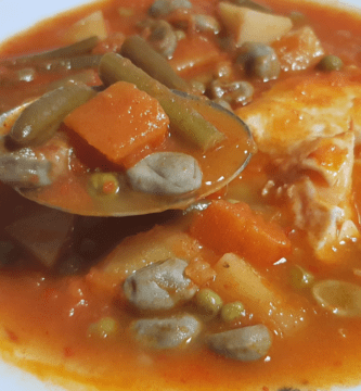 guiso de calabaza con verduras y hortalizas