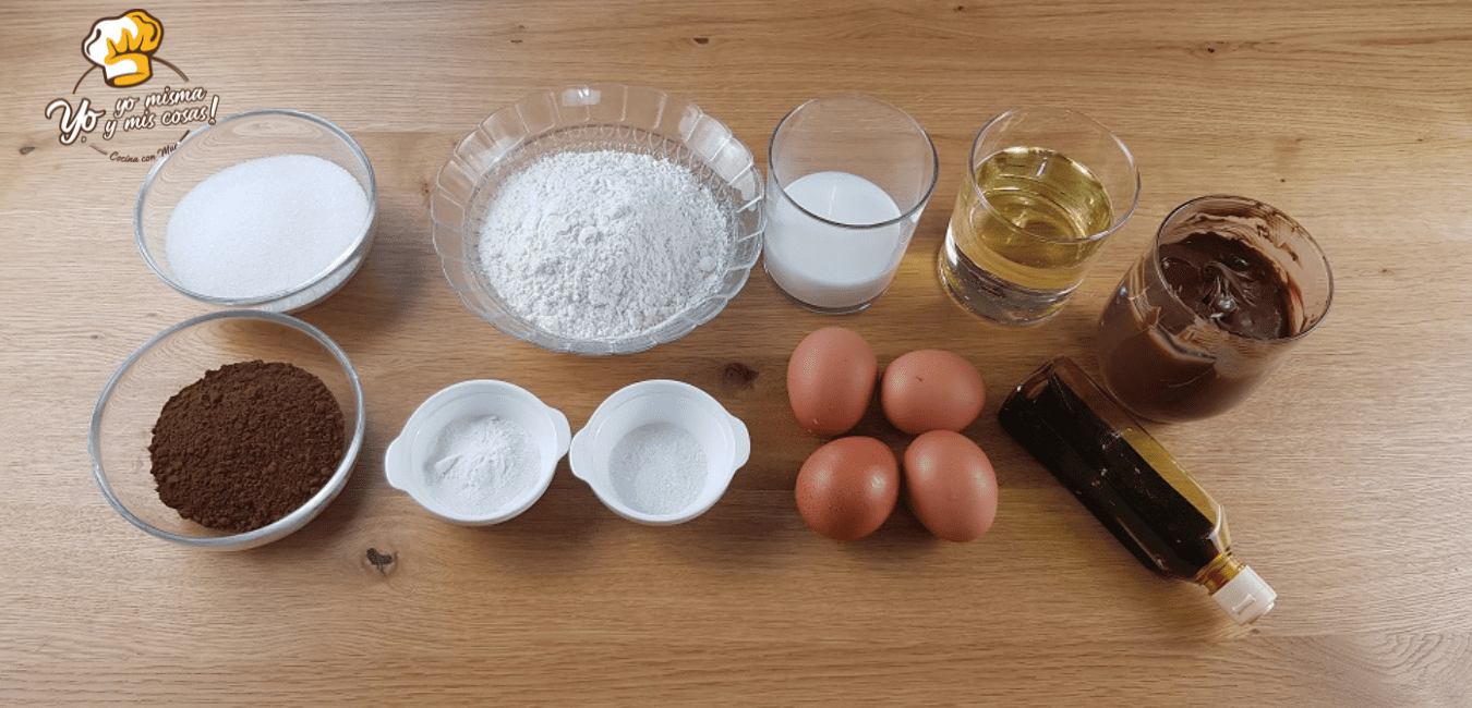 magdalenas de chocolate