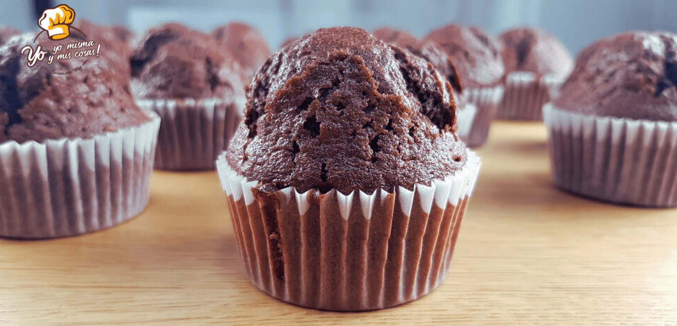 magdalenas de chocolate