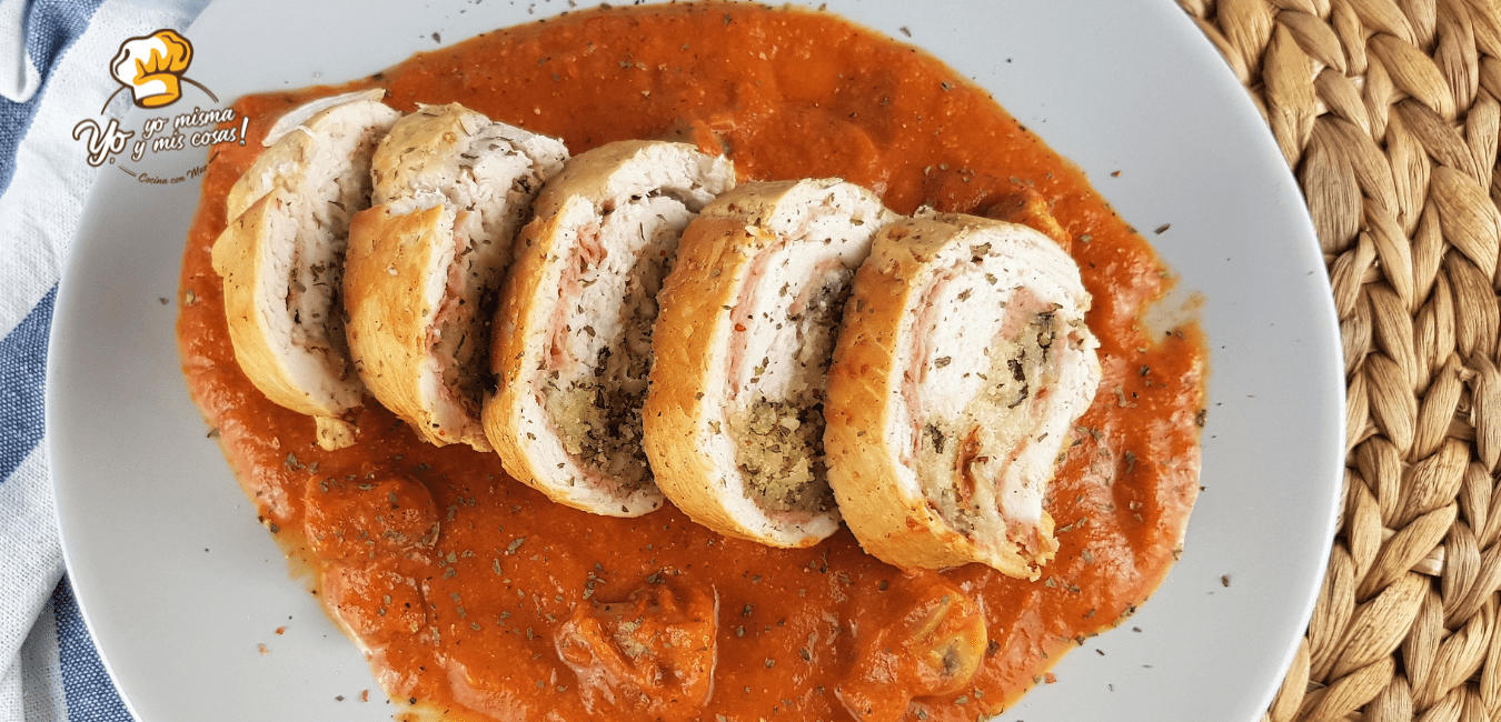 receta de pechugas de pollo rellenas
