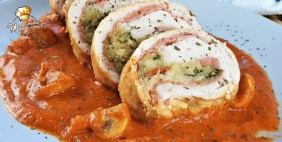 Receta de Pechugas de Pollo rellenas