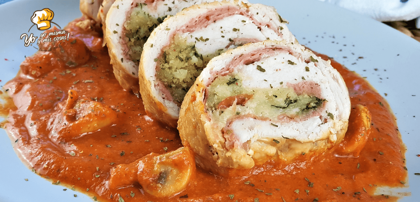 Receta de Pechugas de Pollo rellenas