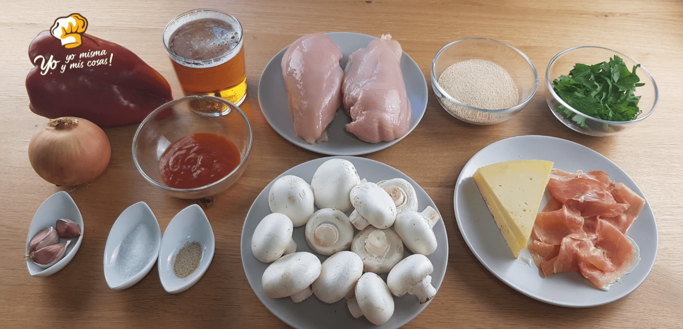 receta de pechugas de pollo rellenas