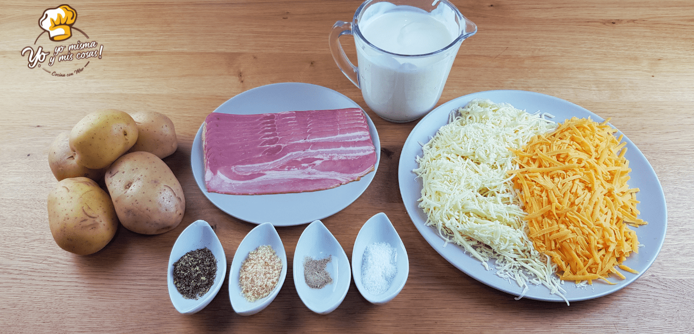 pastel de patatas y queso 