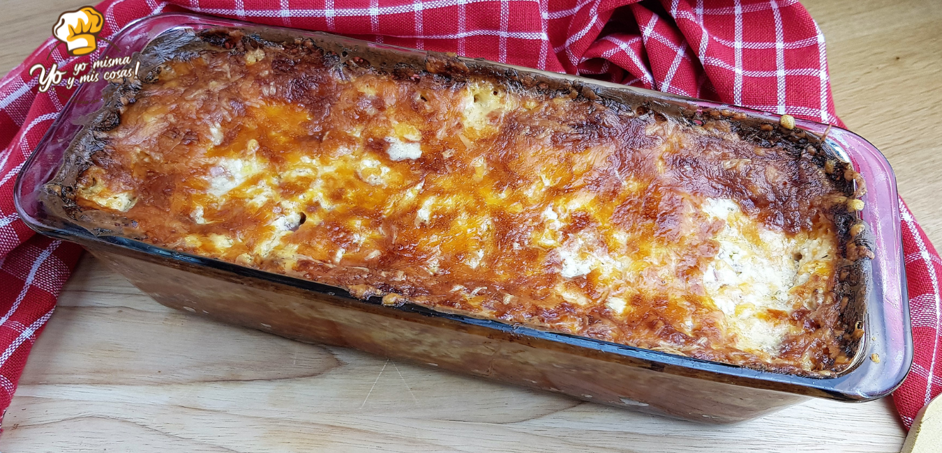 pastel de patatas y queso