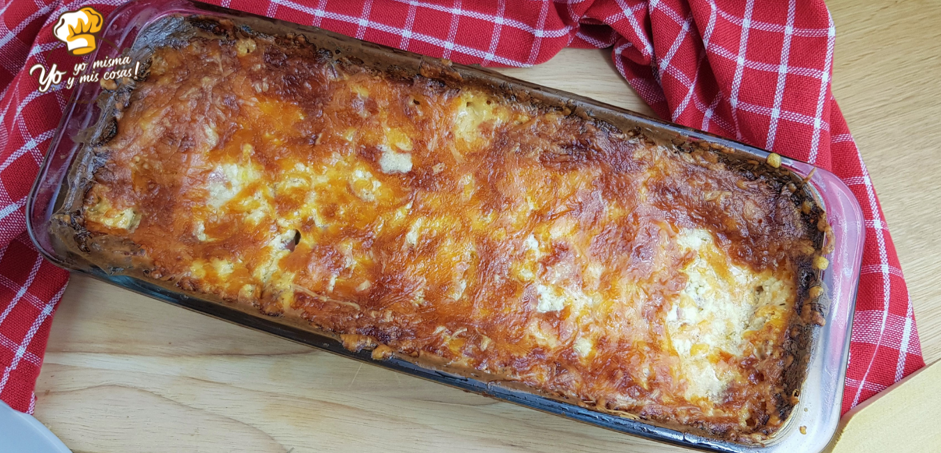 pastel de patatas y queso 