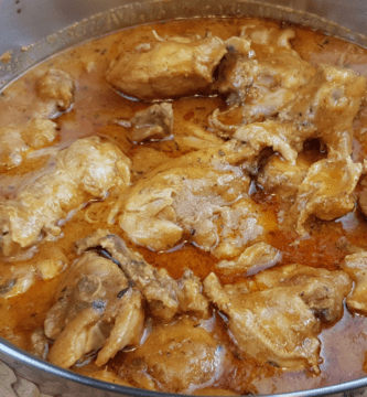 pollo en salsa al estilo de la abuela