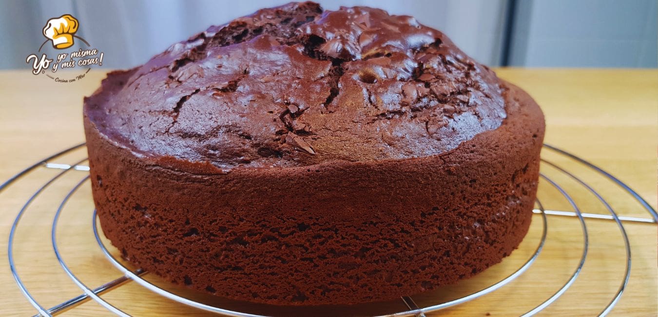 bizcocho de chocolate