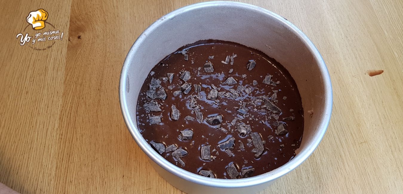 bizcocho de chocolate