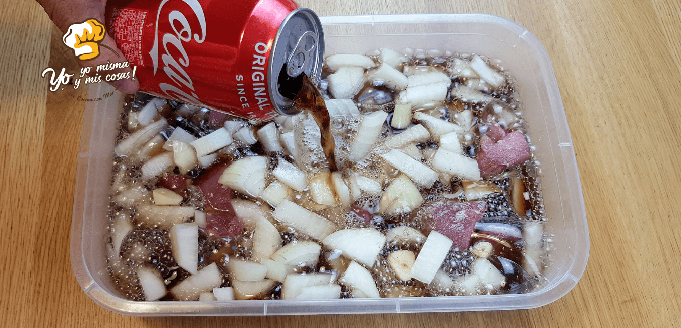 Solomillo en salsa de coca cola Solomillo en salsa de coca cola