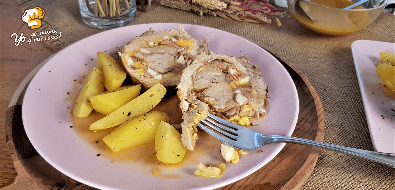 lomo de cerdo relleno