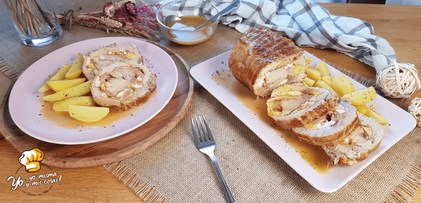 lomo de cerdo relleno
