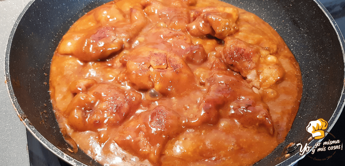 pollo en salsa