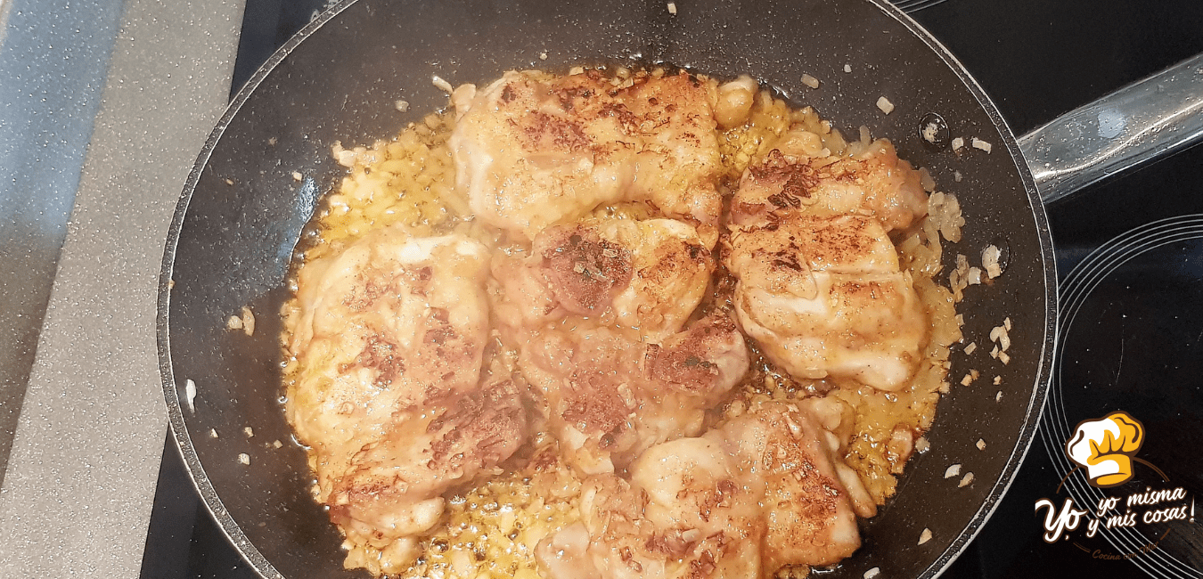 pollo en salsa