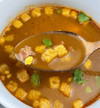 sopa de tomate