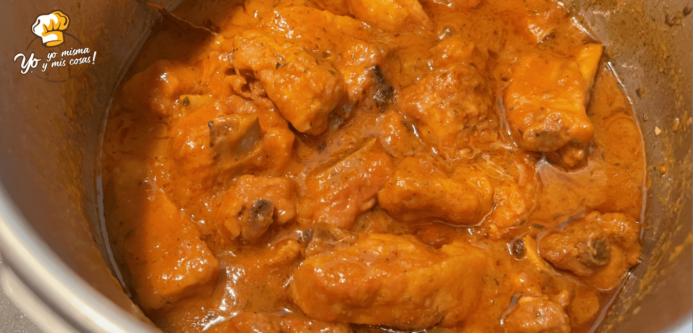 receta de costillas en salsa f&aacute;cil 