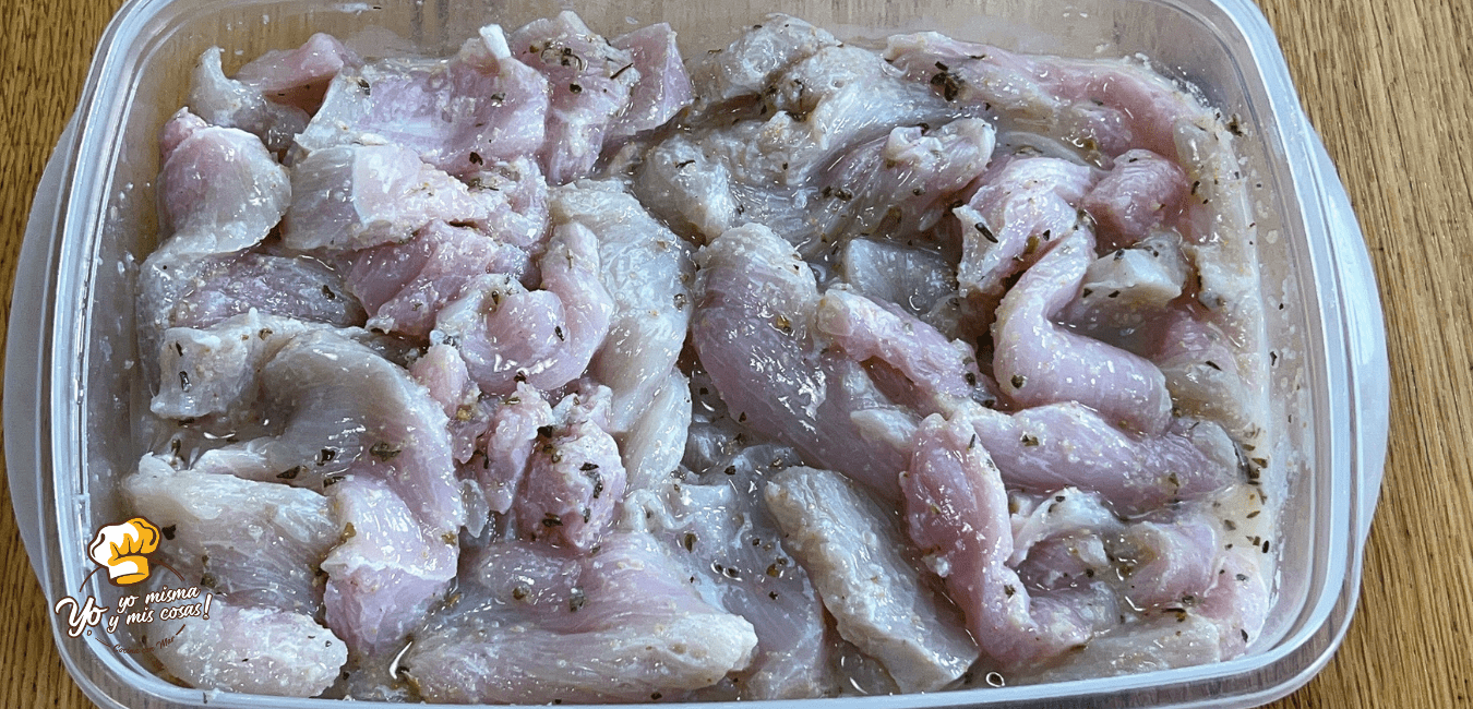 lagrimitas de pollo al limón
