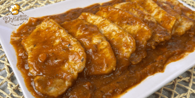 filetes de lomo guisados