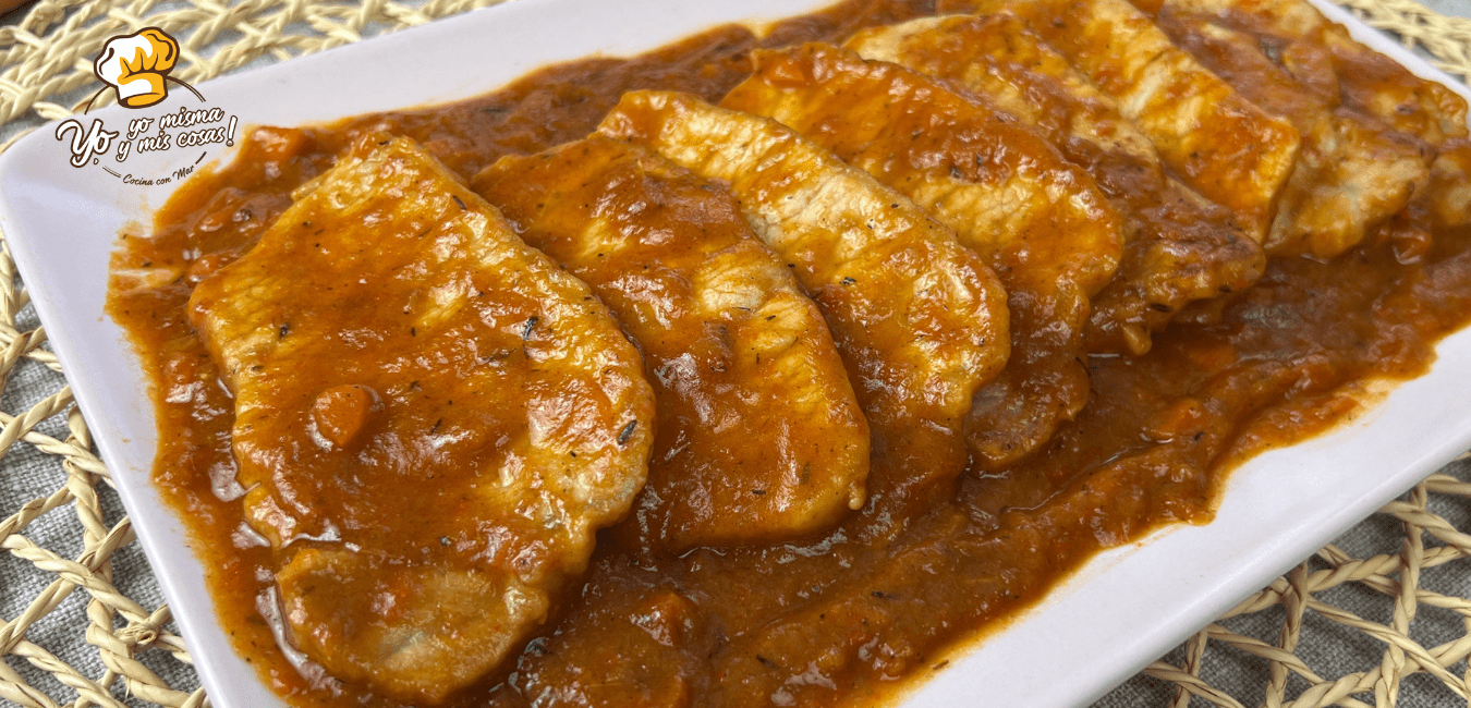 filetes de lomo guisados