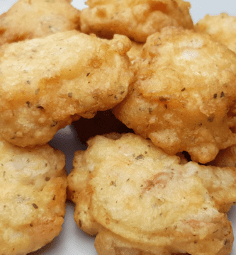 buñuelos de gambas