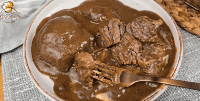carrilleras al vino tinto y chocolate