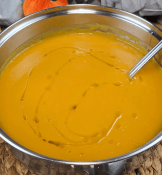 crema de calabaza asada