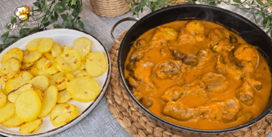 receta de pollo en salsa