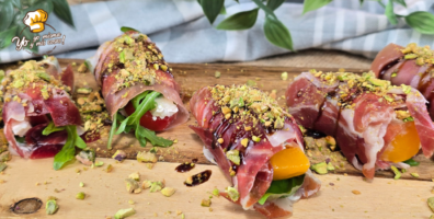 rollitos de jamón
