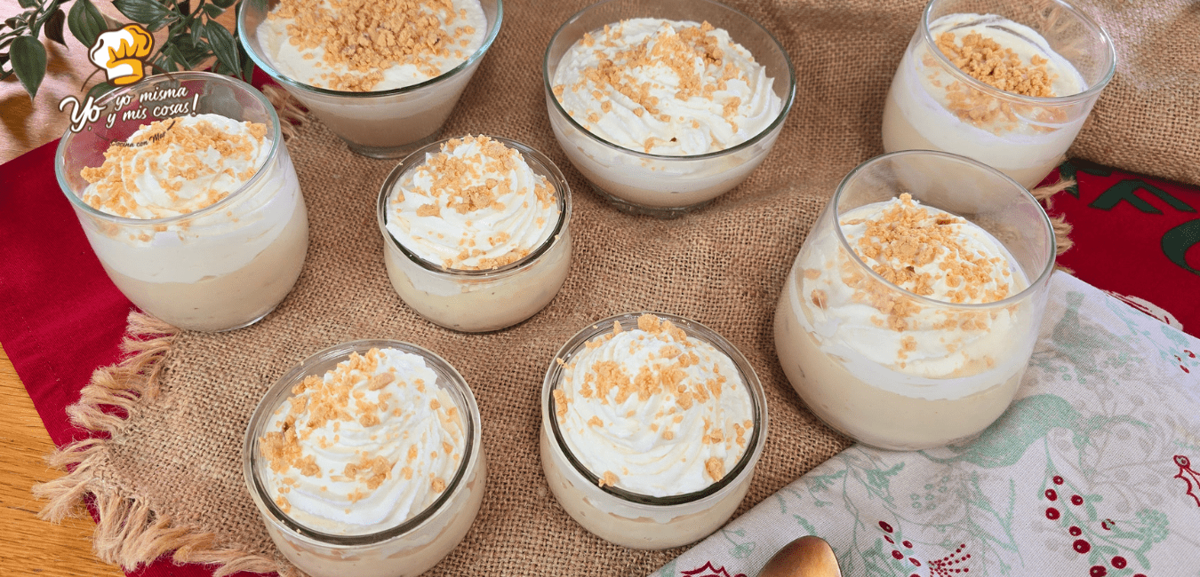 Postre Cremoso de Turr&oacute;n