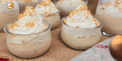 Postre Cremoso de Turrón