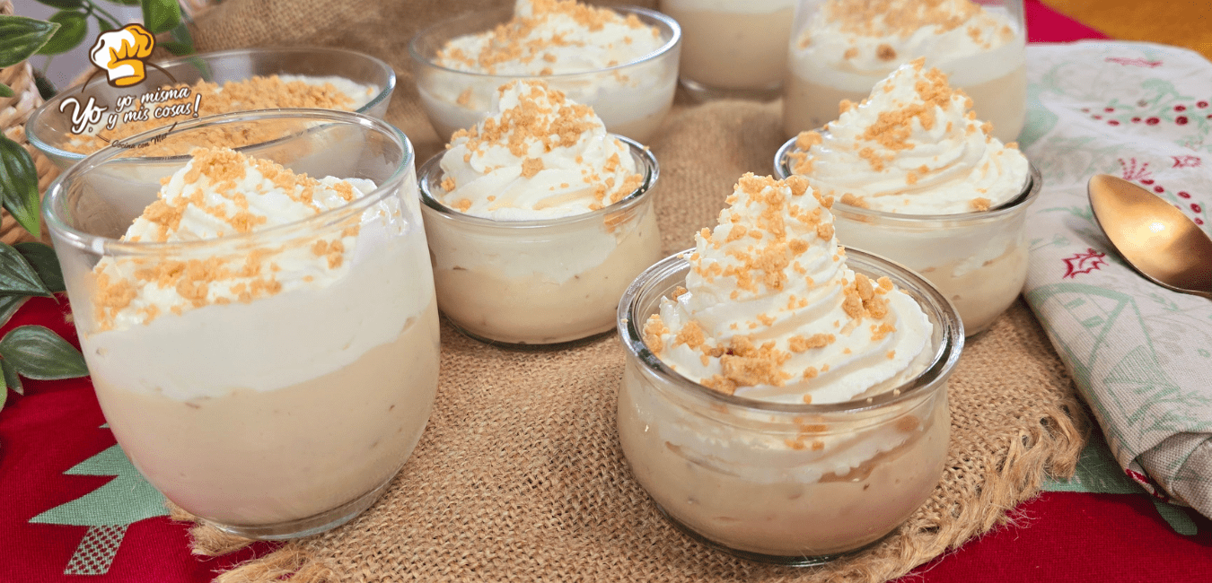 Postre Cremoso de Turr&oacute;n