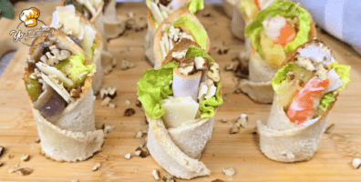 Aperitivos fáciles con pan de molde