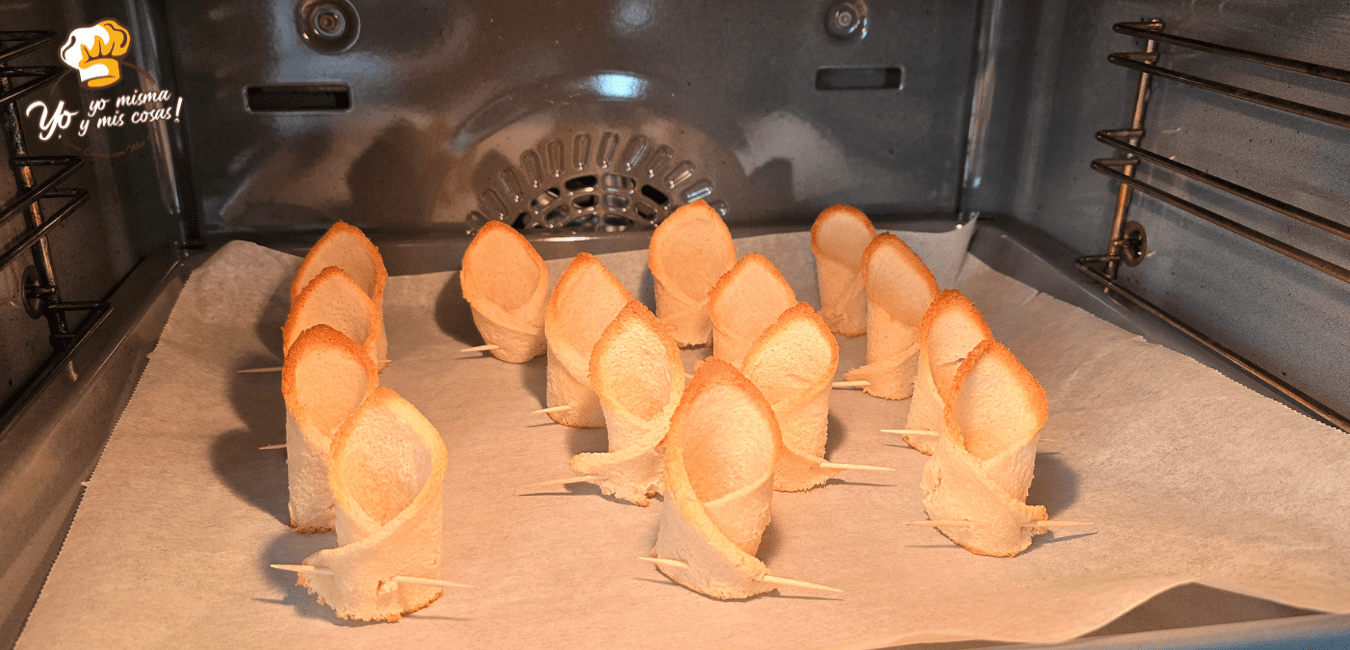 Aperitivos fáciles con pan de molde