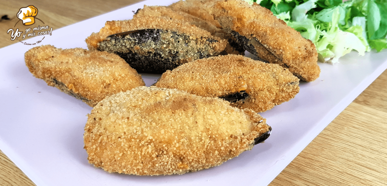 mejillones rellenos muy cremosos