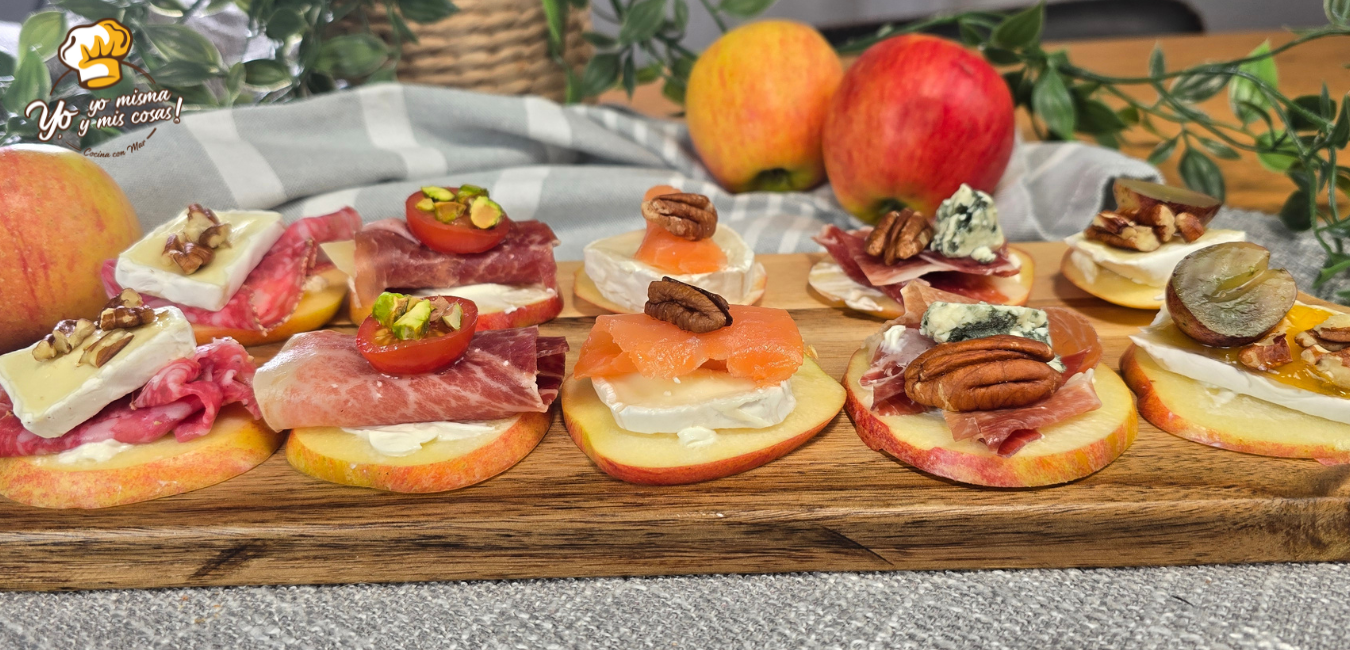 Aperitivos F&aacute;ciles con Manzana