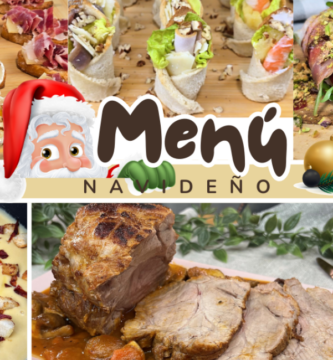 menú para navidad