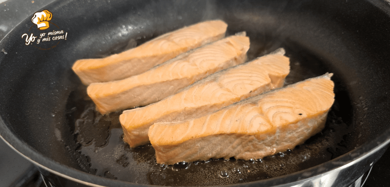 Salm&oacute;n en Salsa cremosa