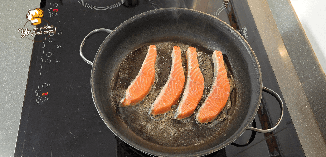 Salm&oacute;n en Salsa cremosa