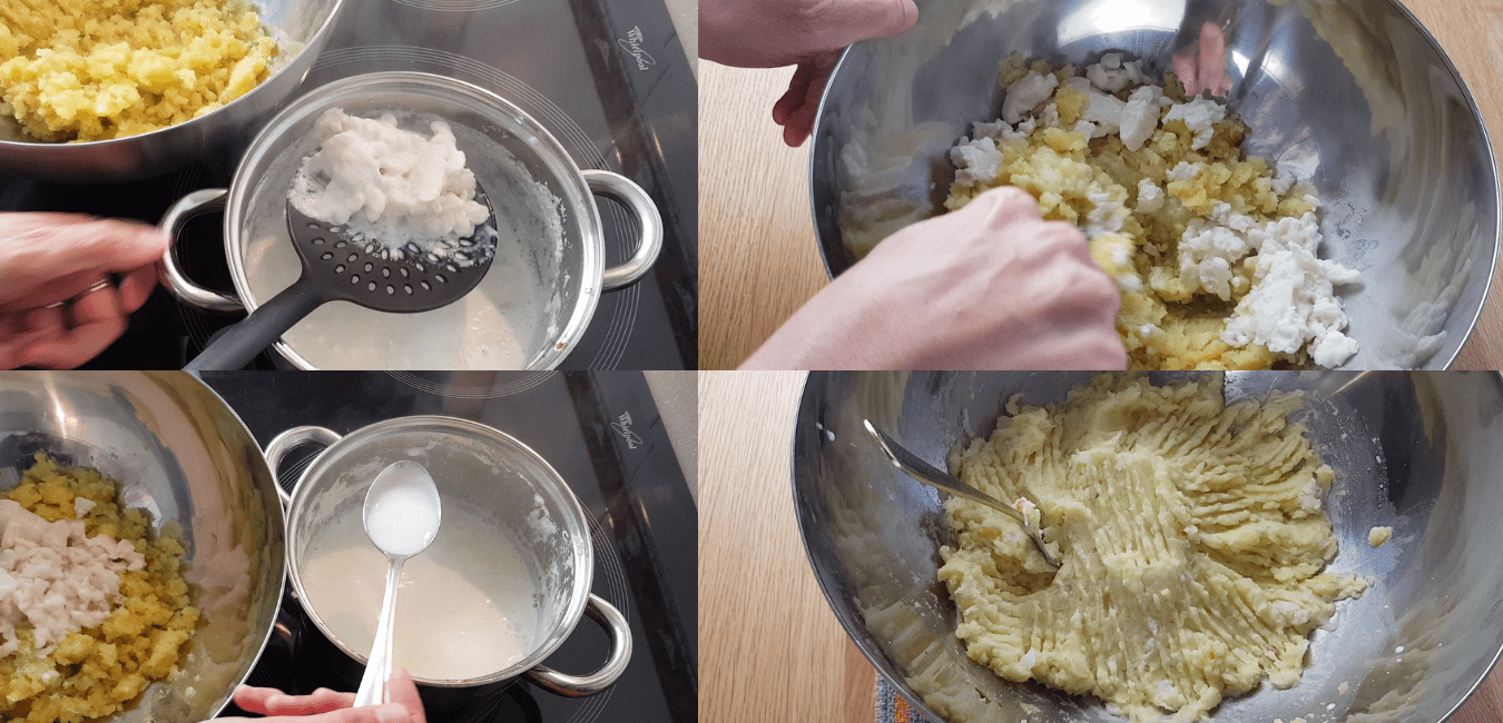 pimientos rellenos de brandada de bacalao