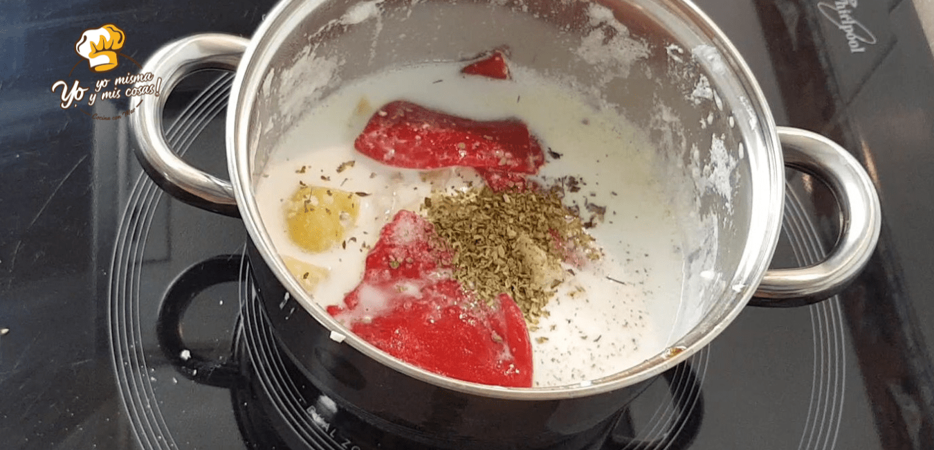 pimientos rellenos de brandada de bacalao