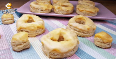 Rosquillas de Hojaldre y Yema
