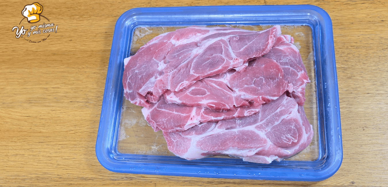 filetes de cabeza de lomo