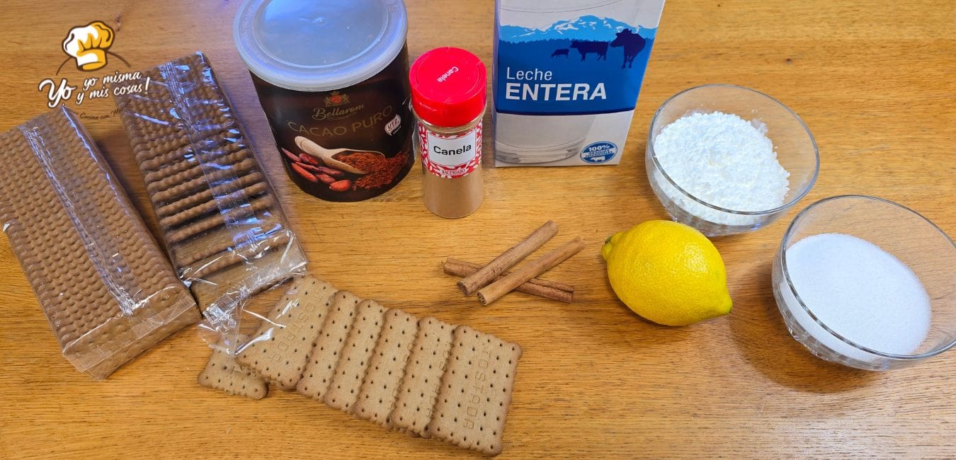 tarta de galletas con sabor arroz con leche 