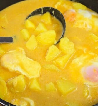 papas en ajopollo
