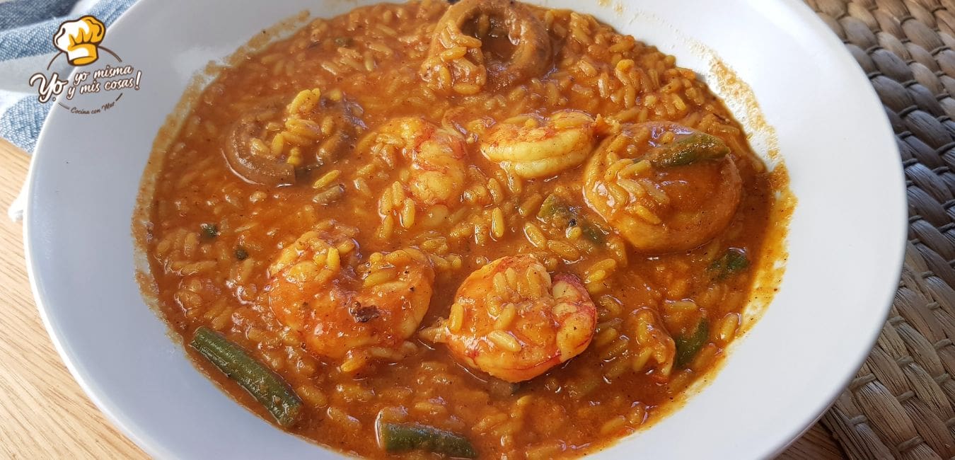 receta de arroz mar y monta&ntilde;a 