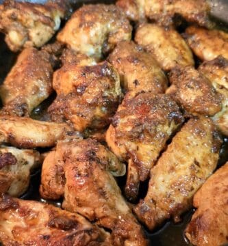 alitas de pollo en salsa de ajitos