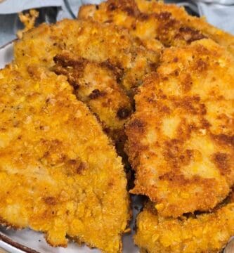 filetes de pollo empanados