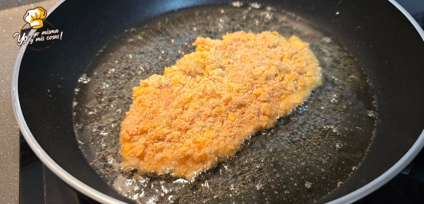 filetes de pollo empanados