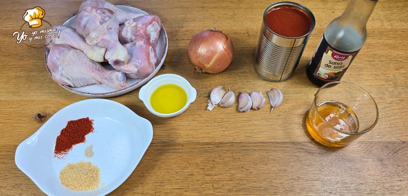 pollo a la miel con tomate 